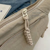 Lightweight Canvas Crossbody Bag with Adjustable Strap