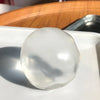 Transparent Coconut Mochi Squishy Stress Relief Toy