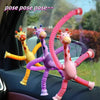Suction Cup Giraffe Pop Tube Toy