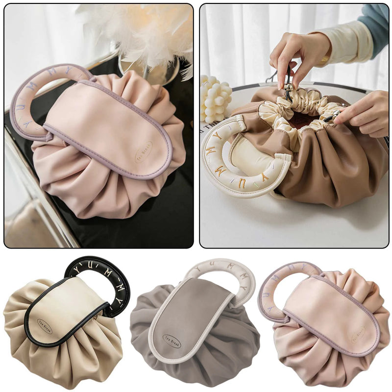 Trousse de Maquillage Barrique Spacieuse avec Cordon
