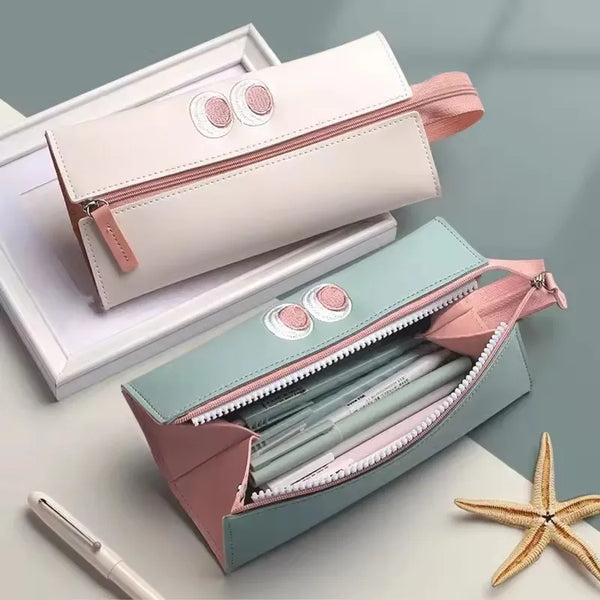 Estuche de Lápices de Monstruo de Dibujos Animados de Gran Capacidad