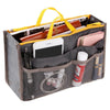 Nylon Handbag Organizer with Multiple Pockets
