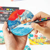 Rotuladores de pintura acrílica con puntas de pincel