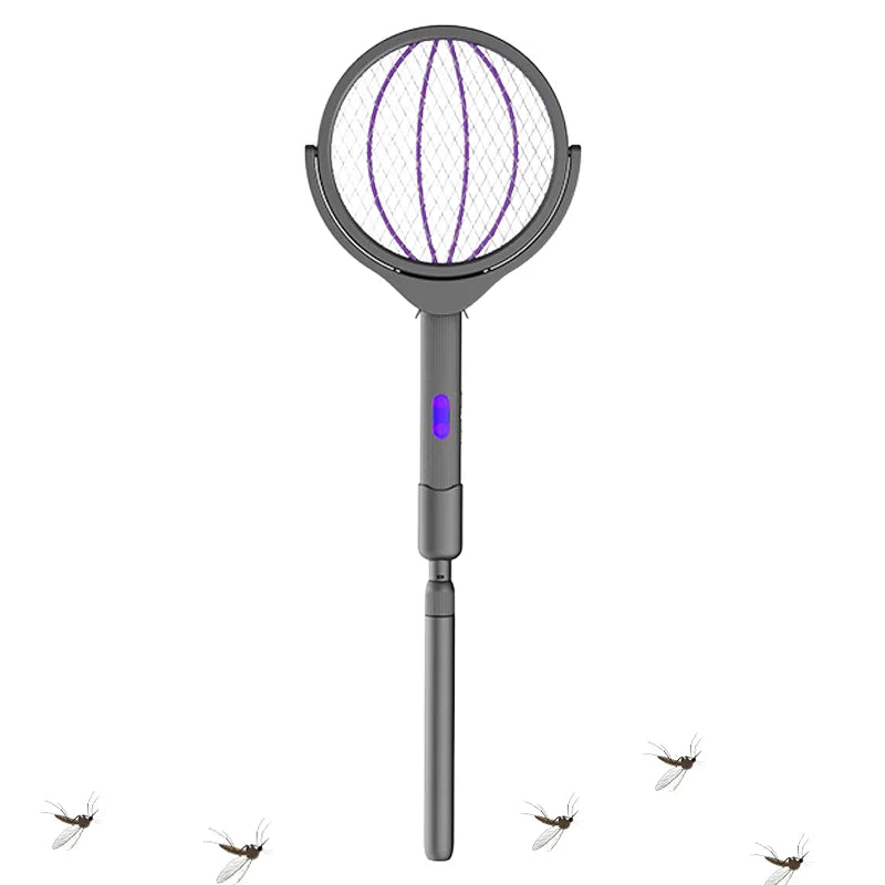 Telescopic Electric Mosquito Swatter with UV Light