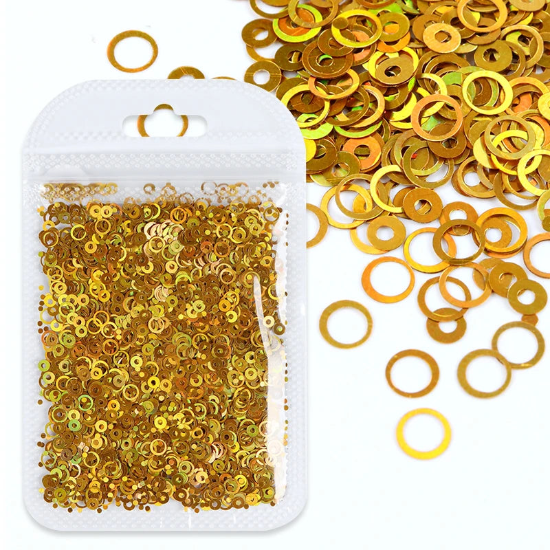 Mirror Bubble Sequins for Resin Art and DIY Crafts