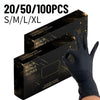 Black Nitrile Disposable Gloves – Latex-Free, Multi-Purpose