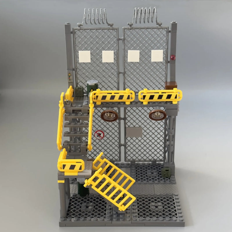 Military Tactical Base Building Blocks Set