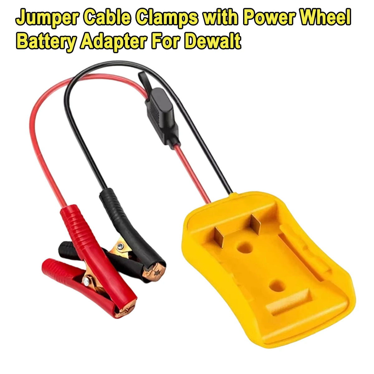 20V Battery-Powered Car Jump Starter with Adapter