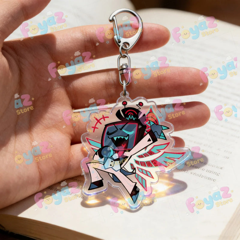 Anime Keychain Set: Abel, Lute, Vox & Baxter