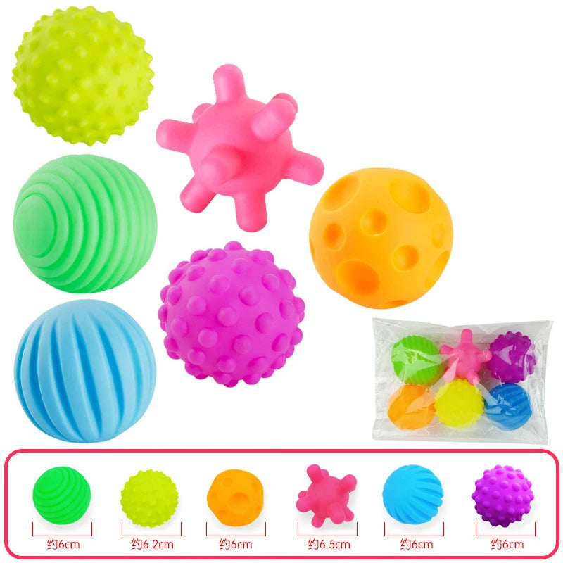 Textured Sensory Ball Set for Babies and Toddlers