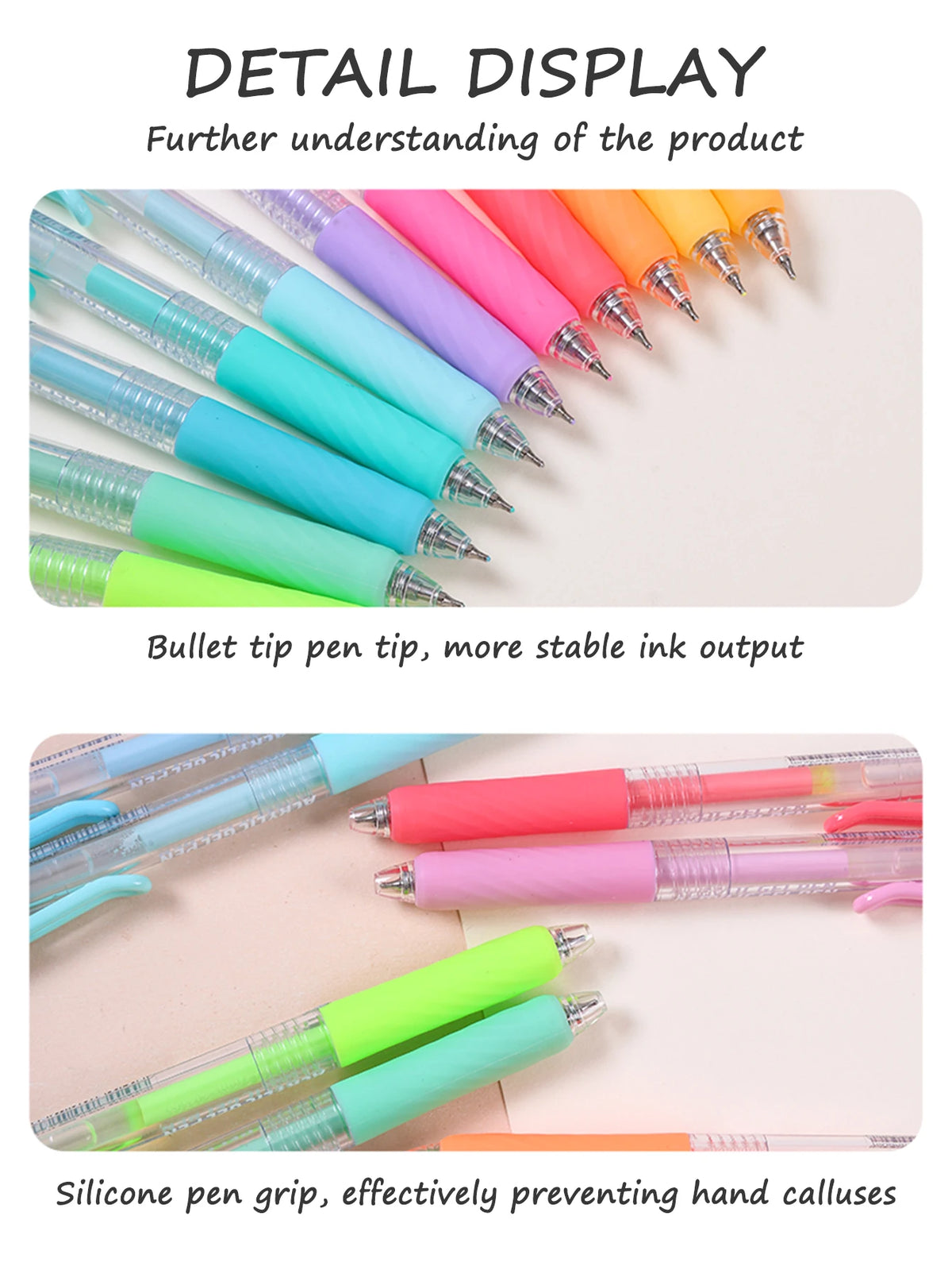 Vibrant Acrylic Gel Pens Set for Art & Writing