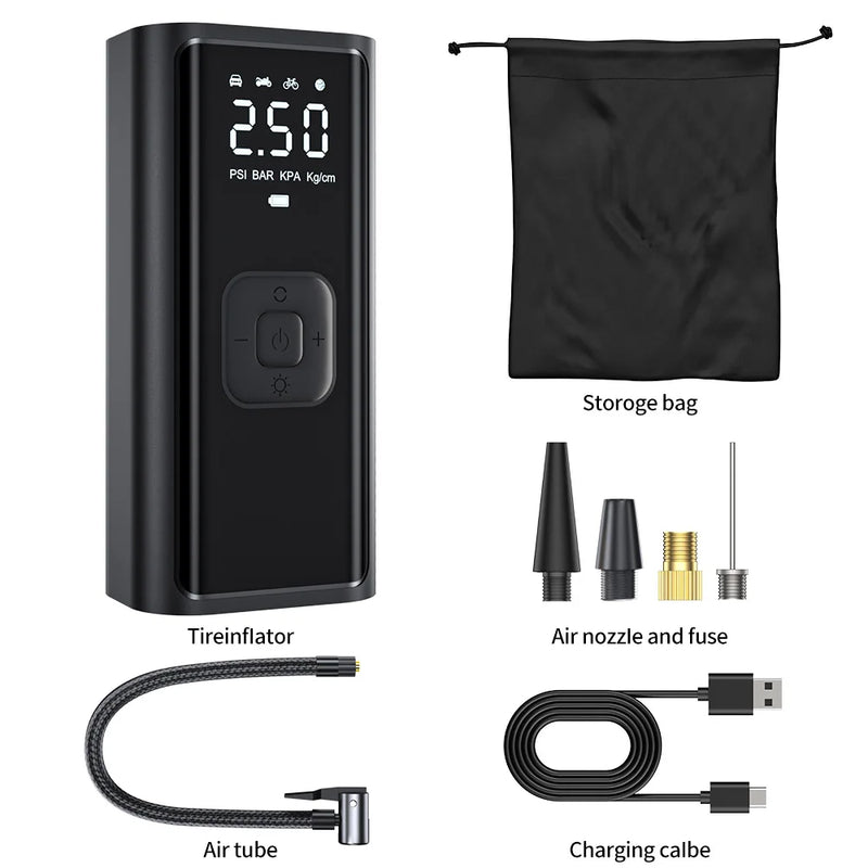Portable Wireless Tire Inflator