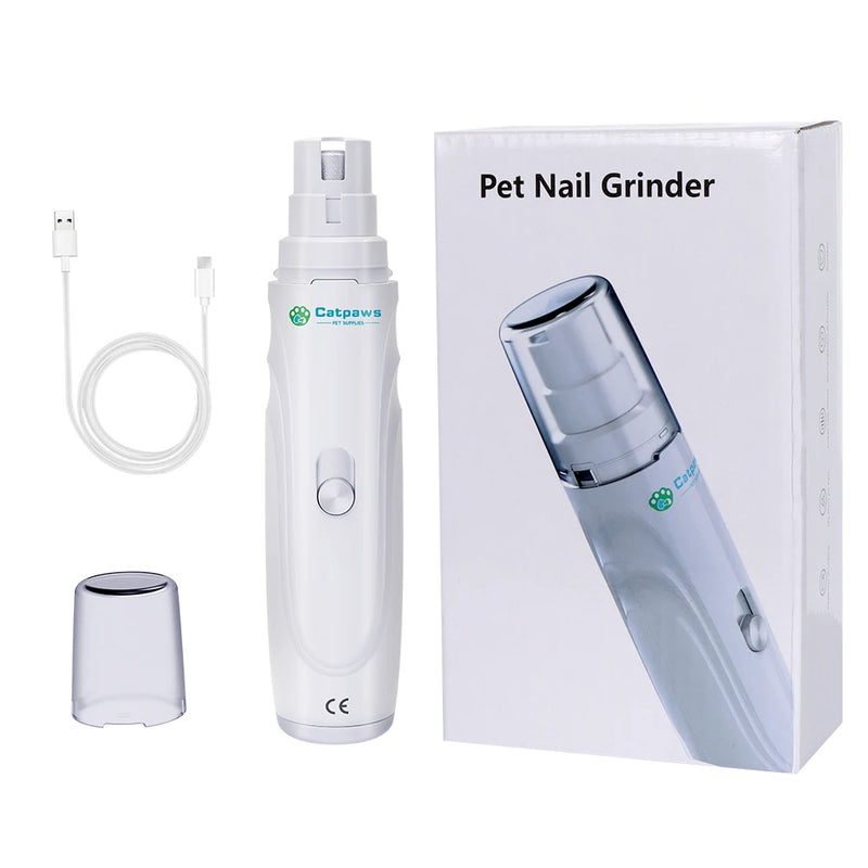 Leise USB-aufladbare Elektrische Haustier-Nagelgrinder