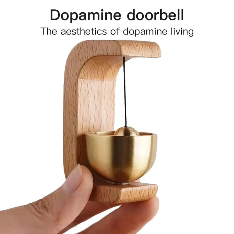 Minimalist Wooden Magnetic Door Bell
