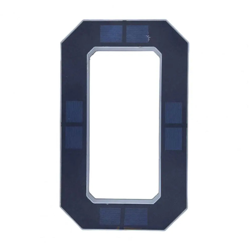 Solar-Powered LED House Number Sign