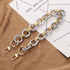 Acrylic Resin Chain Bag Strap for Purses and Crossbody Bags