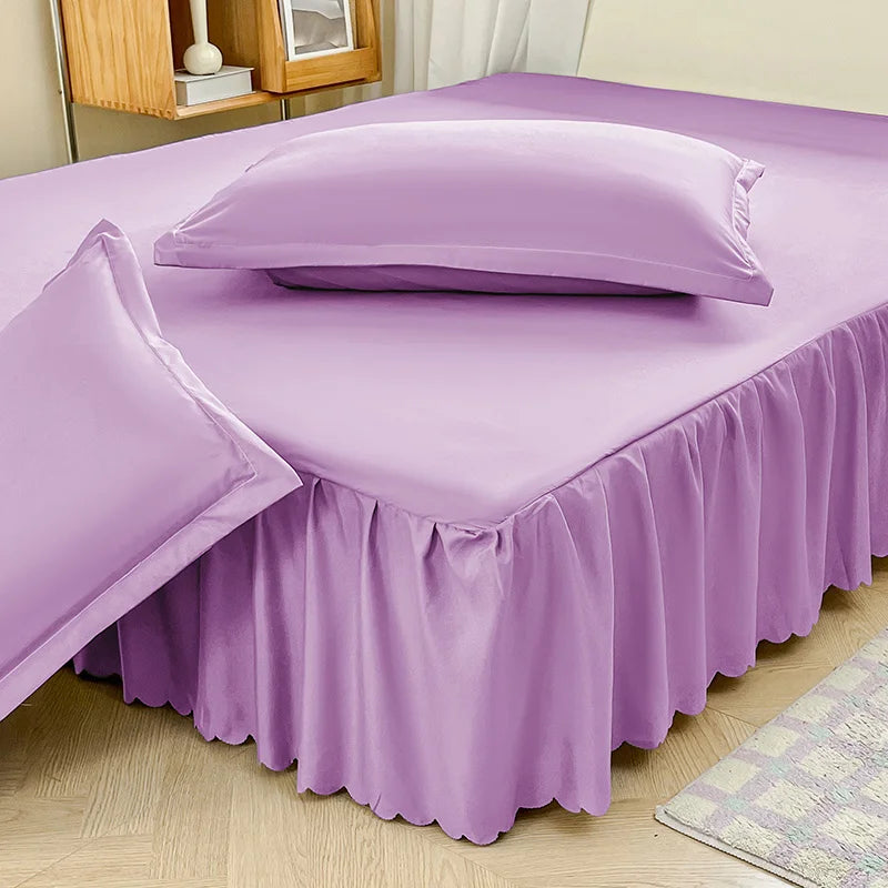 Microfiber Bed Skirt with 35cm Drop