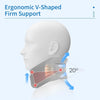 Adjustable Cervical Neck Support Brace for Sleep and Relaxation