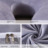 U-Shaped Full Body Pregnancy Pillow with Removable Velvet Cover