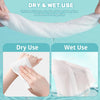 Soft Cotton Disposable Facial Towels for Sensitive Skin