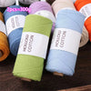 Soft Hollow Cotton Yarn for Knitting and Crochet