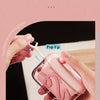 Pop-Up Dental Floss Dispenser with Refillable Storage Case