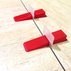Tile Leveling System with Clips, Wedges & Pliers