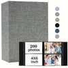 Linen Photo Album with 4x6 Sleeves