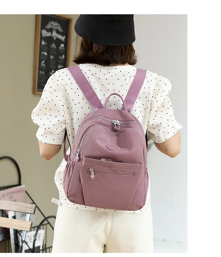 Durable Nylon Backpack for Daily Use