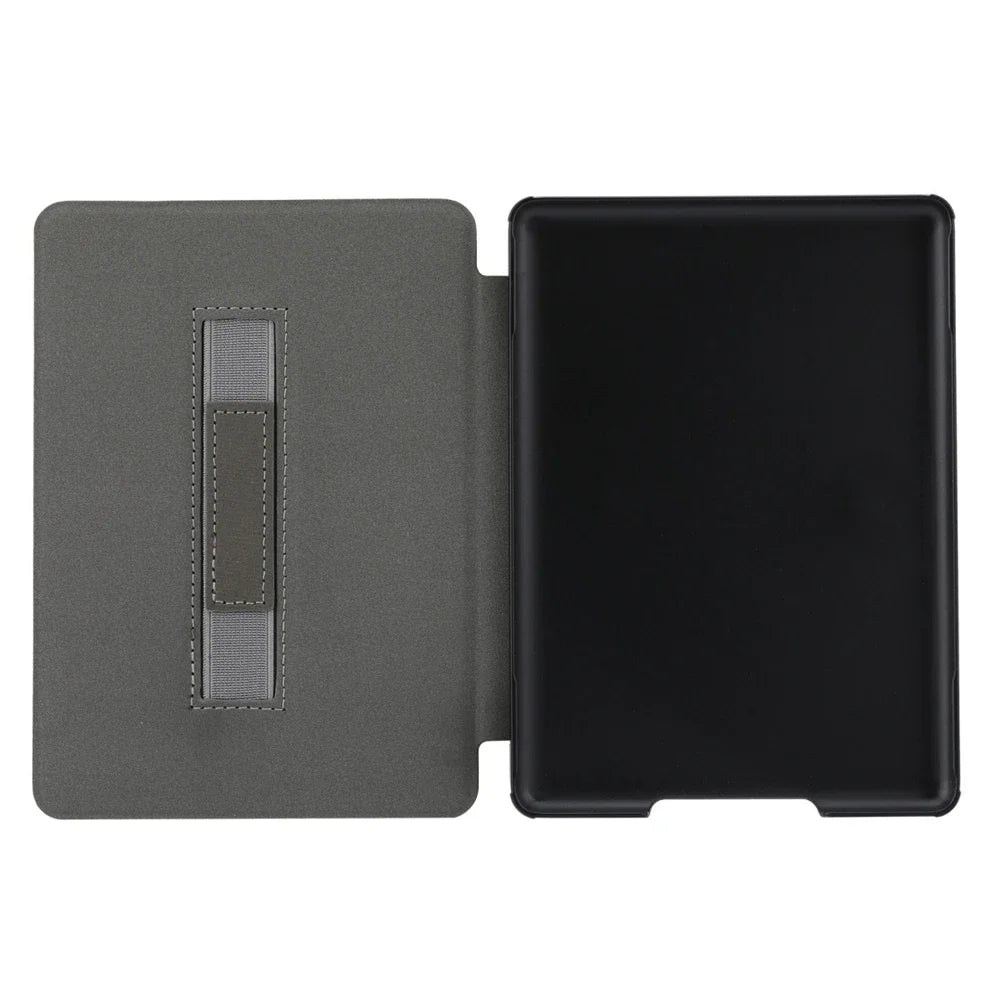 Premium Leather Case for Kindle Paperwhite (2024) with Hand Strap & Auto Sleep/Wake