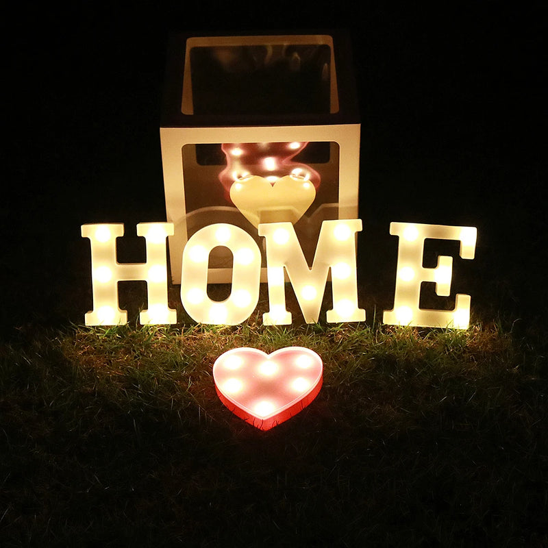 LED-Alphabet-Buchstaben-Nachtlampe
