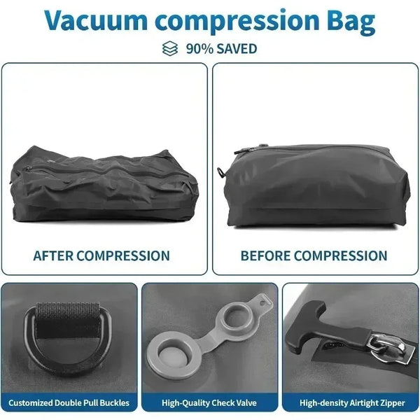 17L Vakuum-Kompressionsbeutel mit Pumpe