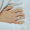 Personalized Signature Band Ring