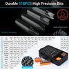 140-in-1 Precision Screwdriver Repair Kit for Laptops, Phones & Electronics