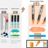 12-Piece Acrylic Paint Marker Set with Brush Tips