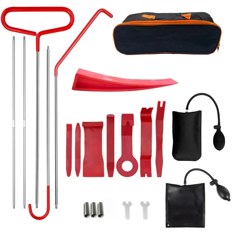 Multi-Purpose Car Trim Removal Tool Kit with Air Wedge Pump
