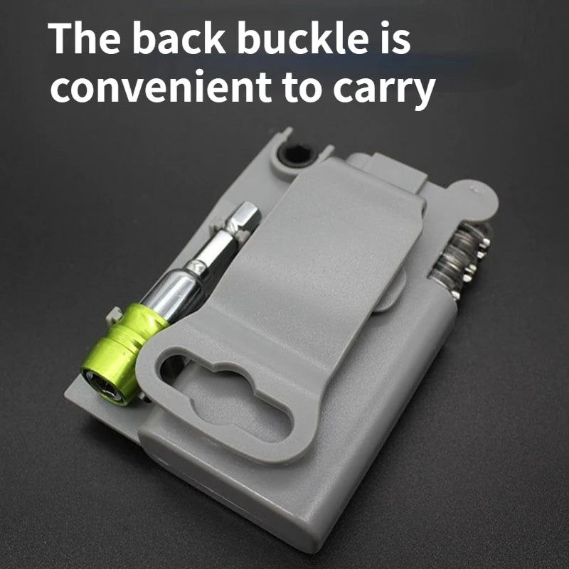 Compact Multi-Bit Ratchet Screwdriver Set