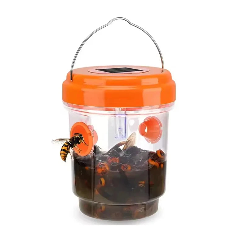 Solar-Powered Outdoor Insect Trap