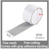 Self-Adhesive Window Screen Repair Patch - Waterproof Mesh Tape for Holes & Insect Prevention