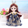 17cm Articulated Princess Doll with Accessories