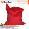Waterproof Oxford Bean Bag Cover – Large Corner Pouf Shell (Filler Not Included)