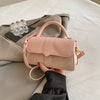 Vintage-Style PU Leather Crossbody Bag