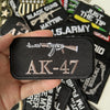 Tactical Military Iron-On Patch with Slogan – Embroidered Badge for DIY Clothing