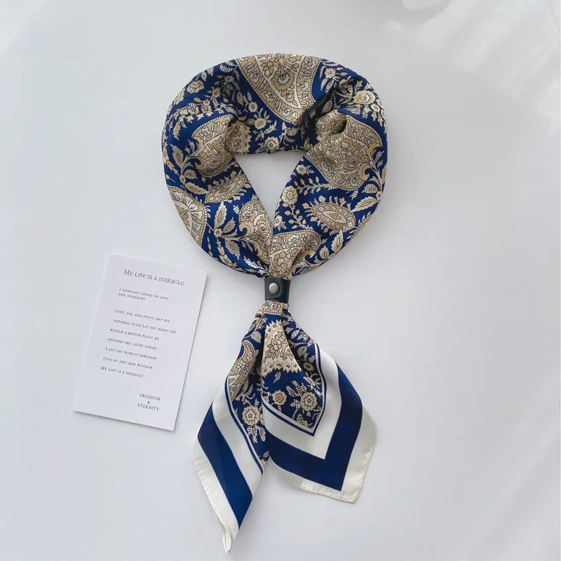 Eleganter Paisley-Seidenschal
