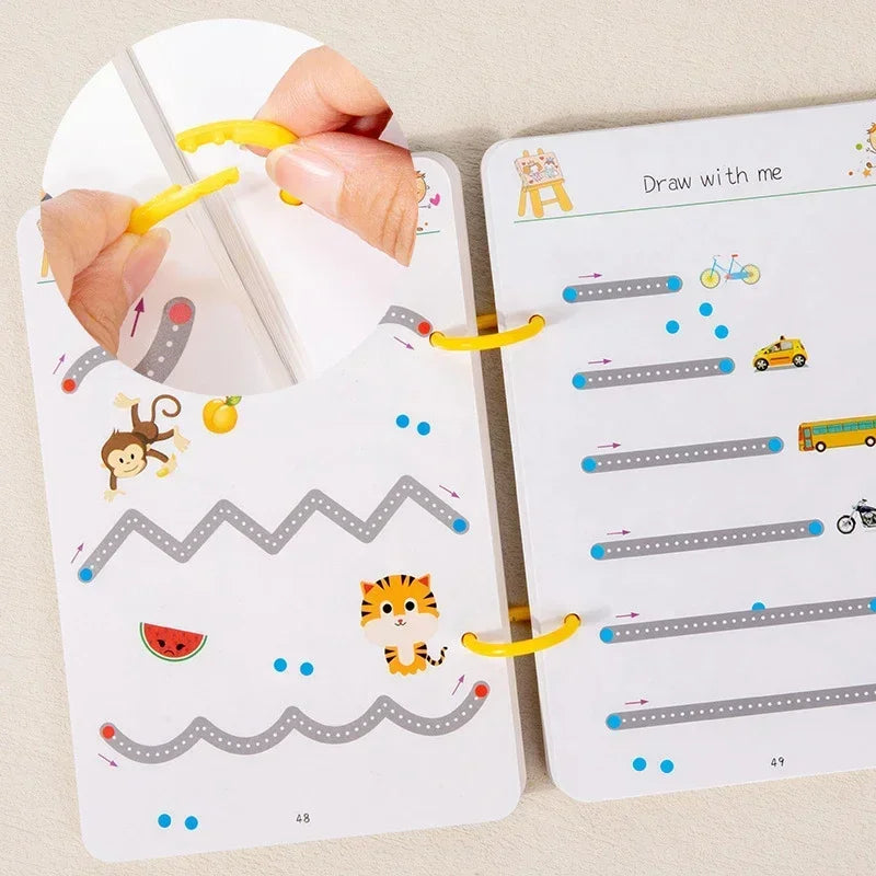 Reusable Tracing Workbook for Kids