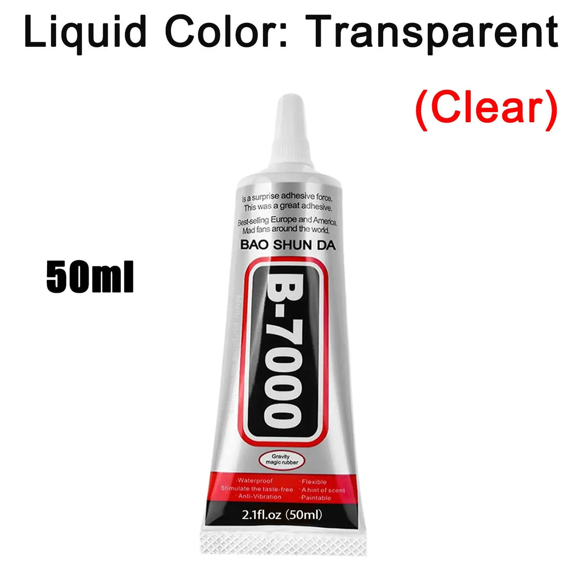 Premium Clear Jewelry Glue for Stones, Gems & Repairs