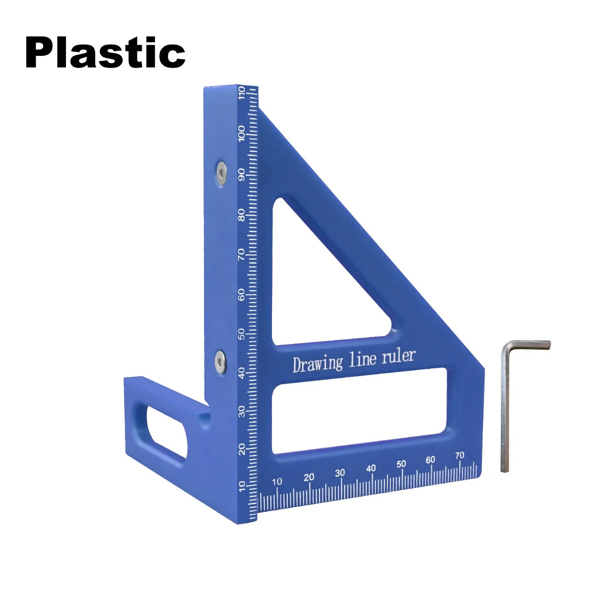 3D Multi-Angle Woodworking Square Ruler