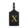 PU Leather Luggage Tag with Privacy Cover