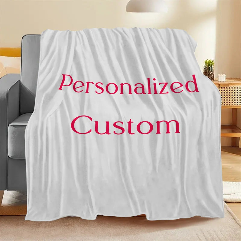 Custom Photo Throw Blanket
