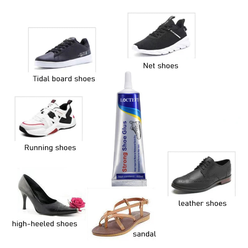 Transparent Shoe Repair Glue — Strong, Flexible & Waterproof Bond
